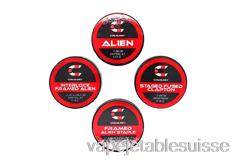 Vape Suisse Coilology Performance Bobines Préconstruites Mtl - 28g - 0.9ohm Ss316l